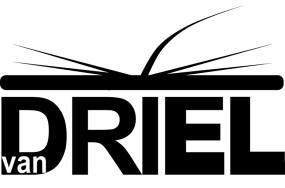 Logo Van Driel Publishing (zwart-wit)